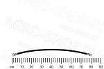 РВД 10-33 L=0,8м (М18х1,5 гайка 22) (М20х1,5 гайка 24) 2SN (FeatAgro) 