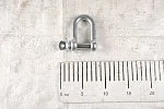 Скоба такелажная d=16мм. ОЦ (прямой тип) 