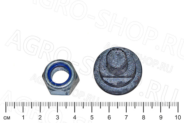 Болт 4851016 с гайкой 2851111 крепления ножа ЖТТ 